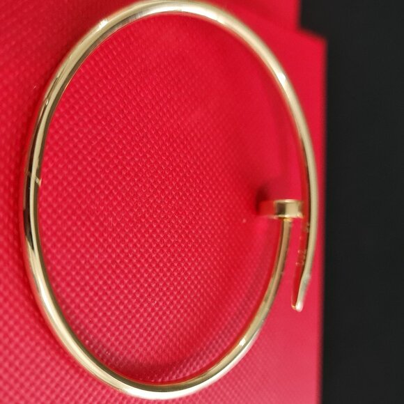 18k gold bangle - Nail cuff bangle - Pics part 2 - Picture 9 of 16